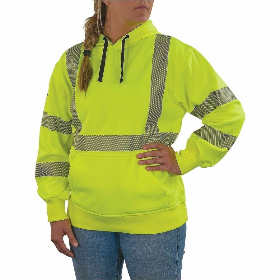 Ergodyne GloWear 8304W Womens Hi-Vis Hooded Sweatshirt