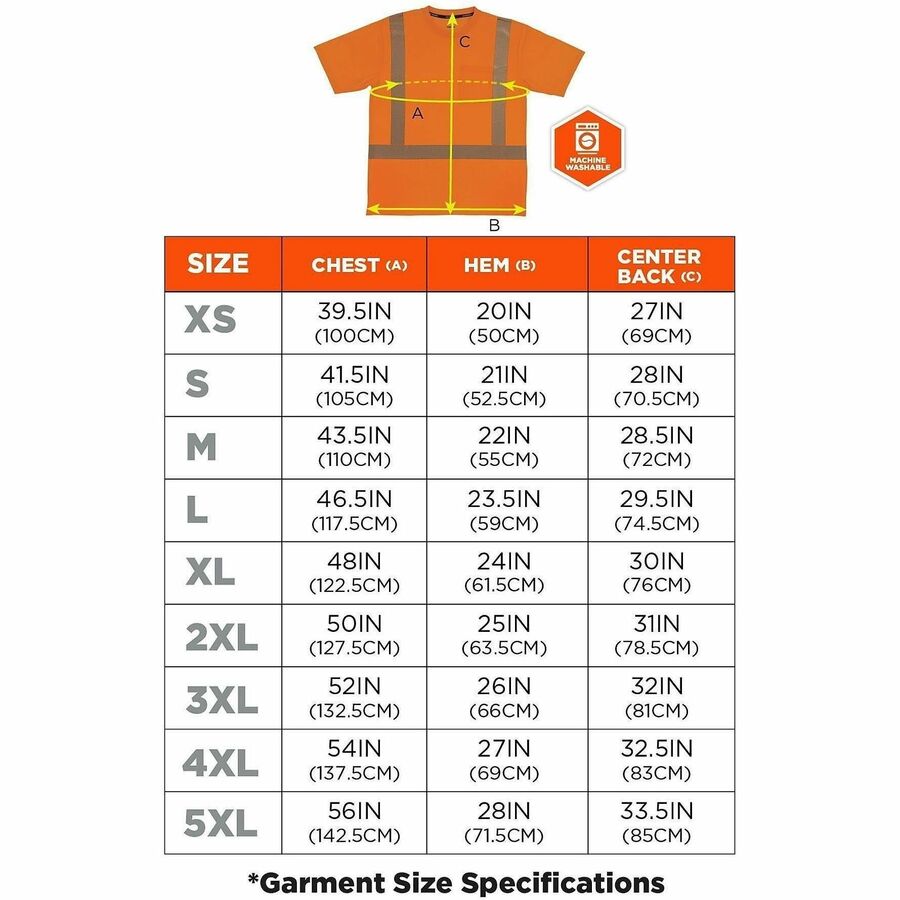 Ergodyne GloWear 8292 Performance Hi-Vis T-Shirt