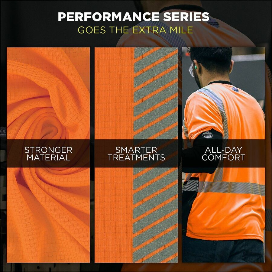Ergodyne GloWear 8292 Performance Hi-Vis T-Shirt