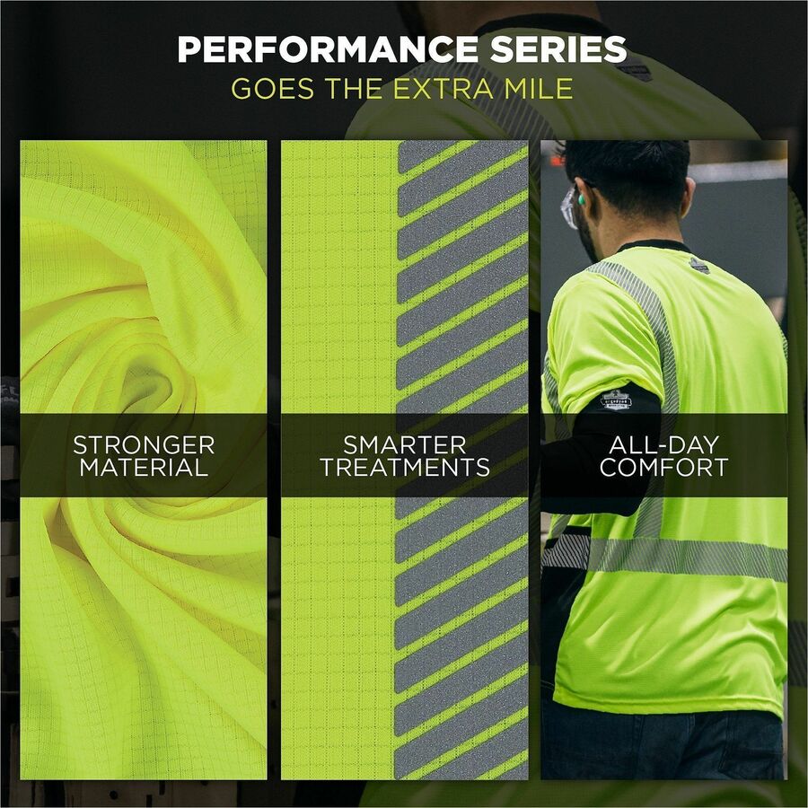 Ergodyne GloWear 8292 Performance Hi-Vis T-Shirt