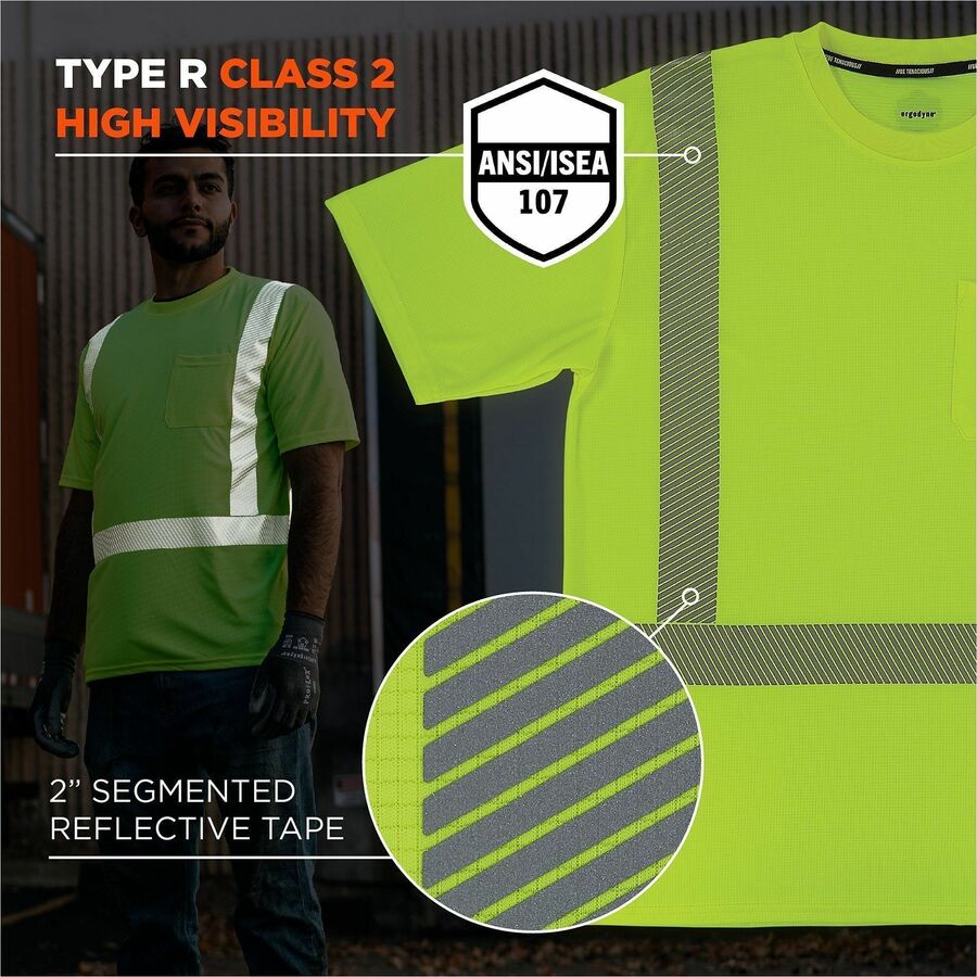 Ergodyne GloWear 8292 Performance Hi-Vis T-Shirt