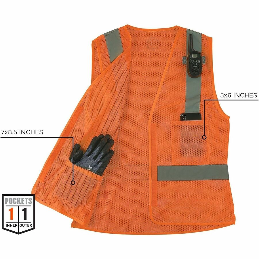 Ergodyne GloWear 8210HLW-S Womens Hi-Vis Safety Vest