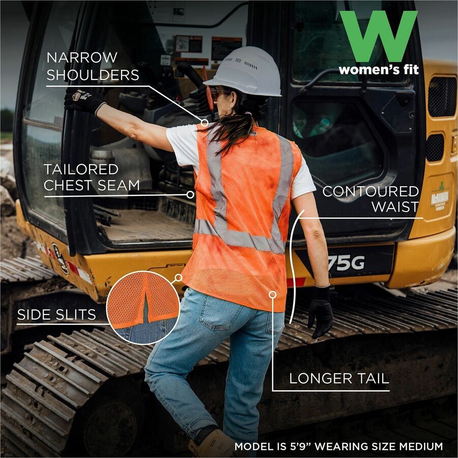 Ergodyne GloWear 8210HLW-S Womens Hi-Vis Safety Vest