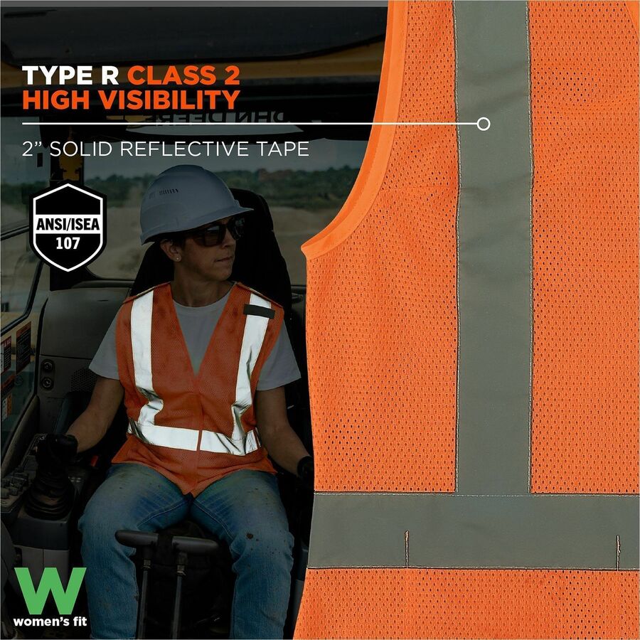 Ergodyne GloWear 8210HLW-S Womens Hi-Vis Safety Vest