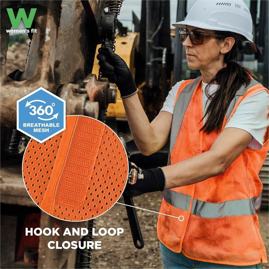 Ergodyne GloWear 8210HLW-S Womens Hi-Vis Safety Vest