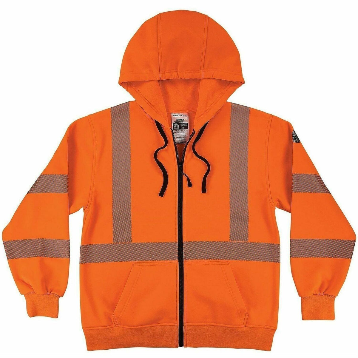 Ergodyne GloWear 8305W Womens Hi-Vis Hooded Zip-Up