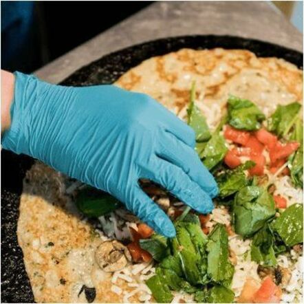 Gloveworks Industrial Blue Powder-Free Nitrile Gloves