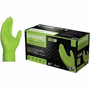 Gloveworks Industrial RDT Powder-Free Nitrile Gloves