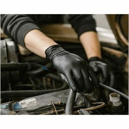 Gloveworks Black Nitrile Powder-Free Exam Gloves