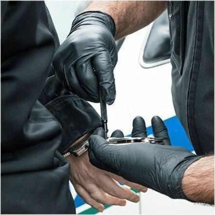 Gloveworks Black Nitrile Powder-Free Exam Gloves