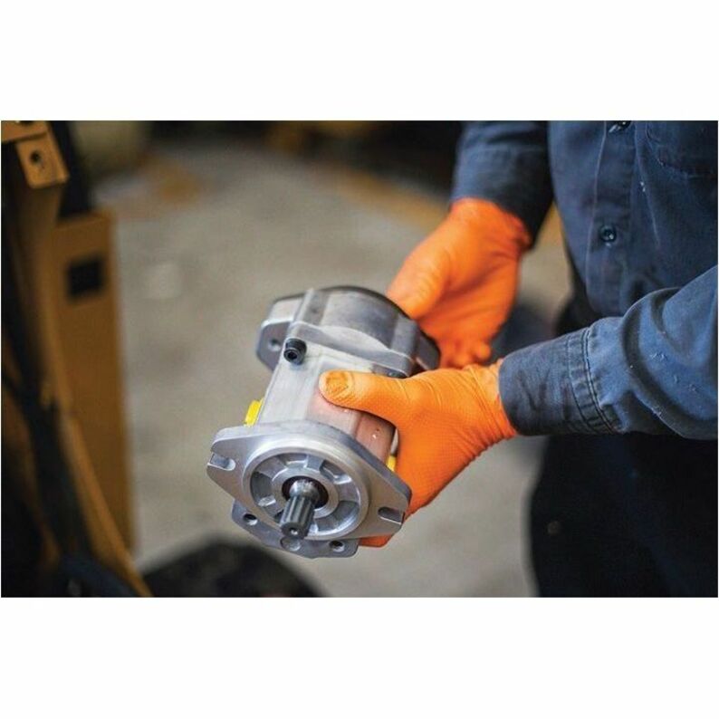Gloveworks ULTRA RDT Flock-Lined PF Nitrile Gloves