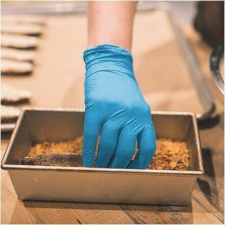 X3 Industrial Blue Powder-Free Nitrile Gloves
