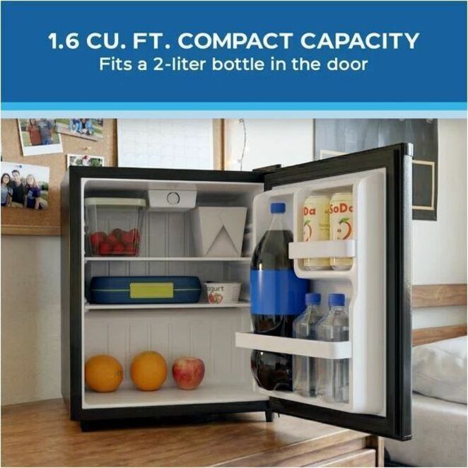 AVANTI 1.6 Cu. Ft. Compact Refrigerator with Auto-Defrost