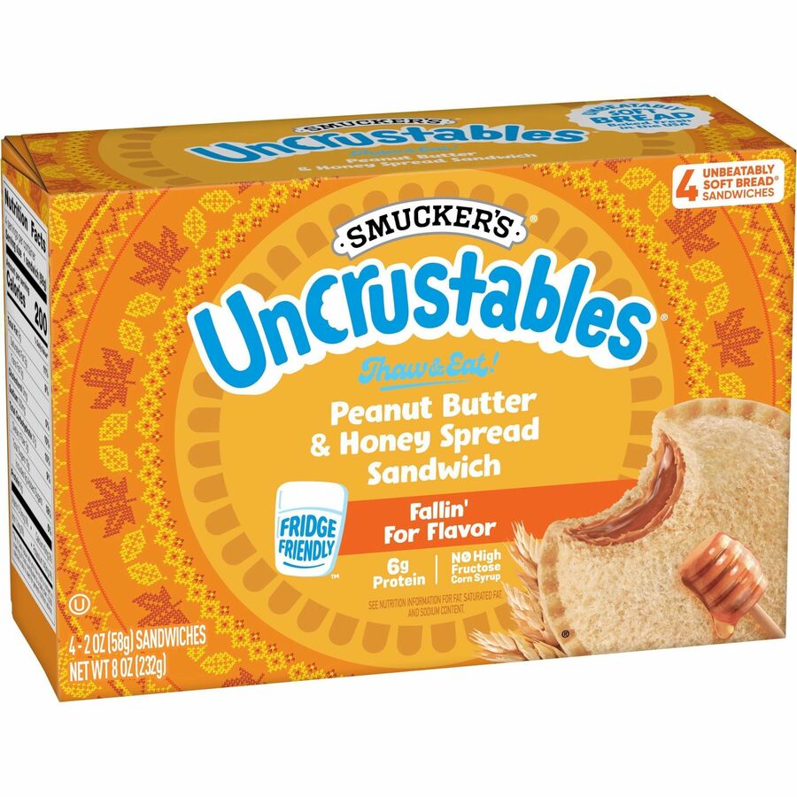 Smucker's Peanut Butter & Honey Spread Sandwich