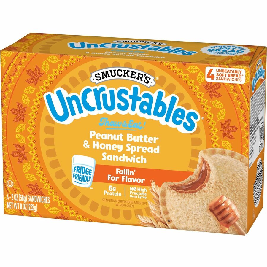 Smucker's Peanut Butter & Honey Spread Sandwich