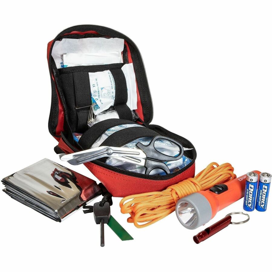 Life+Gear 117-Piece First Aid + Survival Tactical Pack