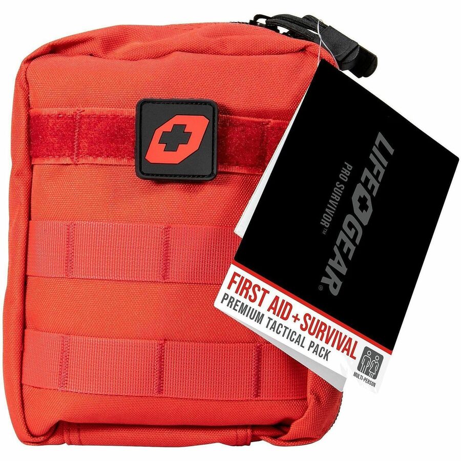 Life+Gear 117-Piece First Aid + Survival Tactical Pack