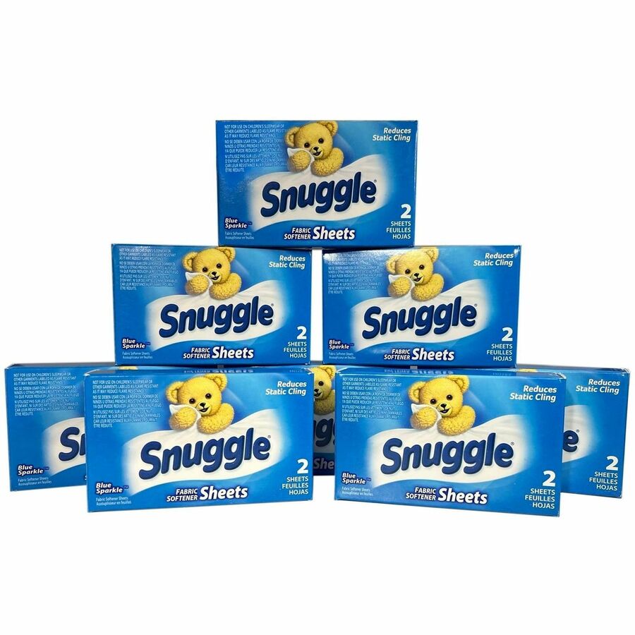 Snuggle Blue Sparkle Single-Use Dryer Sheets