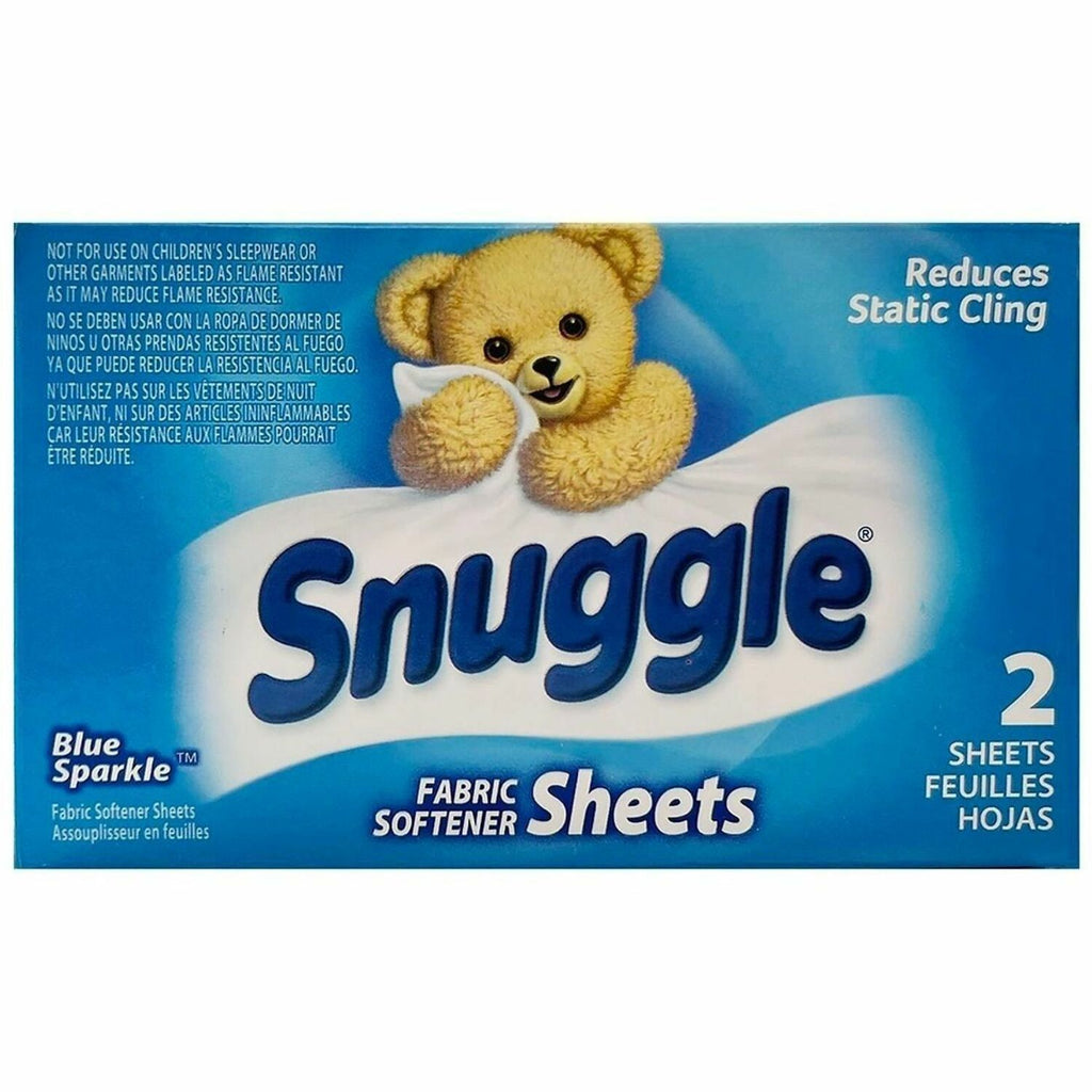 Snuggle Blue Sparkle Single-Use Dryer Sheets