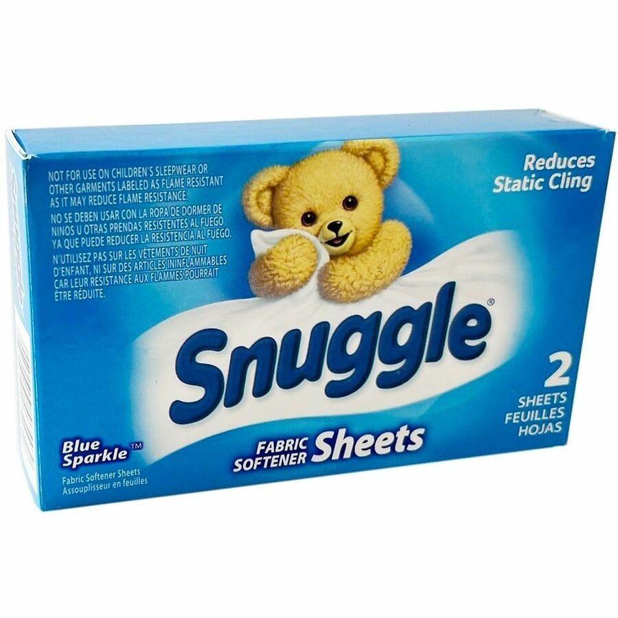 Snuggle Blue Sparkle Single-Use Dryer Sheets