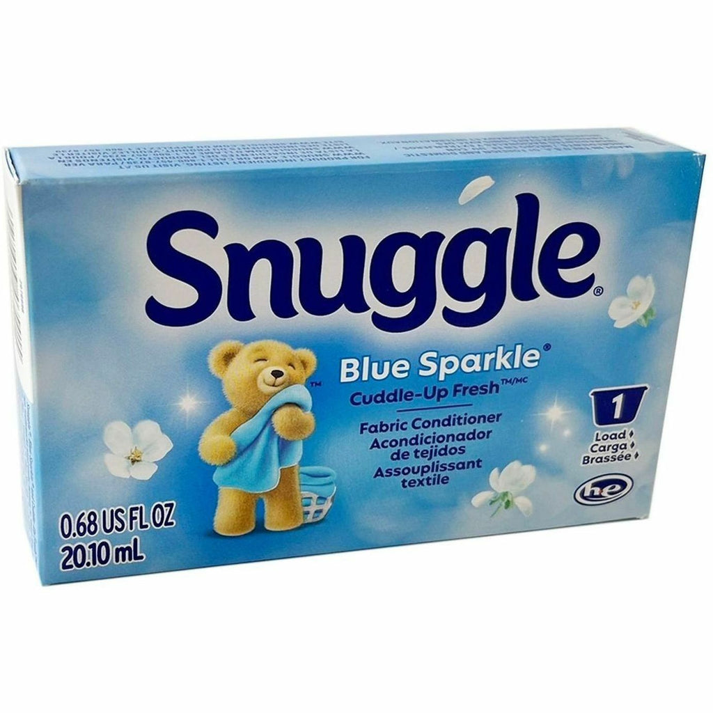Snuggle Blue Sparkle Single-Use Liquid Fabric Softener
