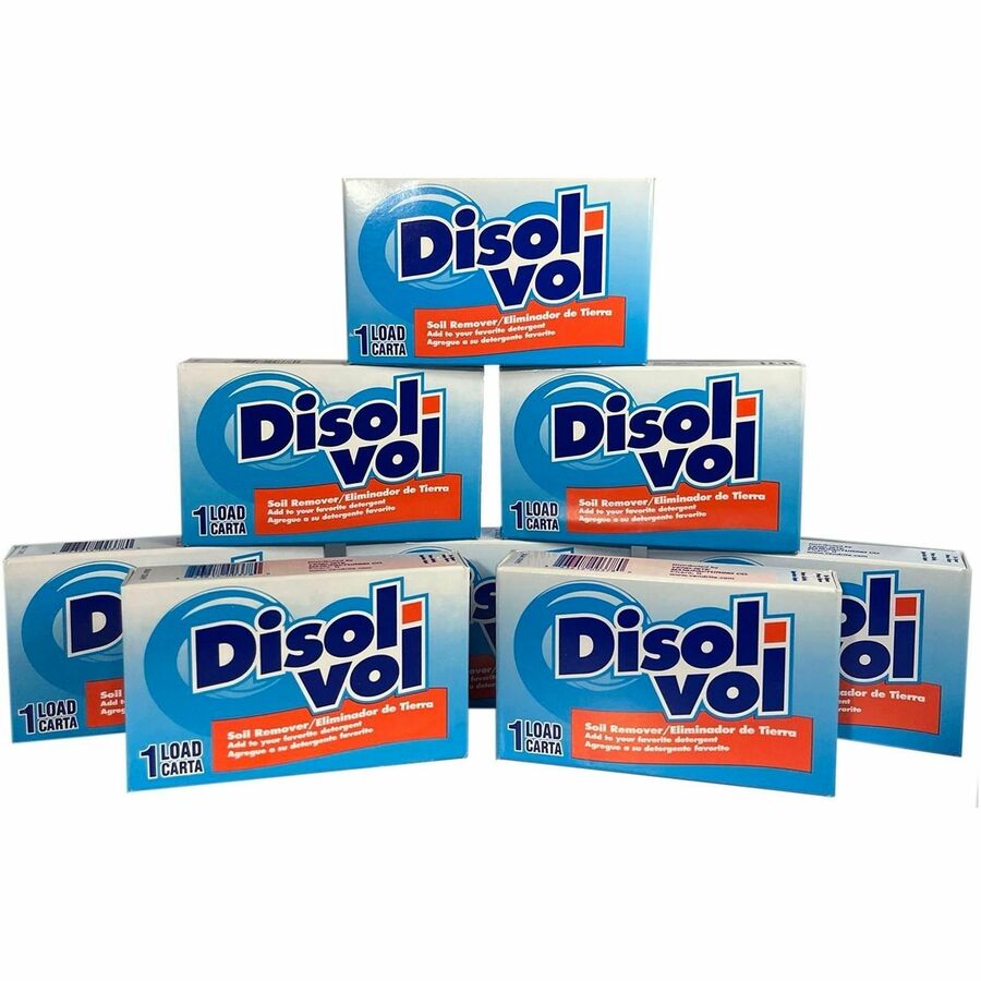 Disol-Vol Single-Use Powder Laundry Detergent Booster