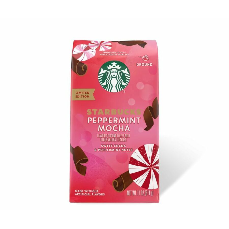 Starbucks K-Cup, Ground Peppermint Mocha Flavored Coffee