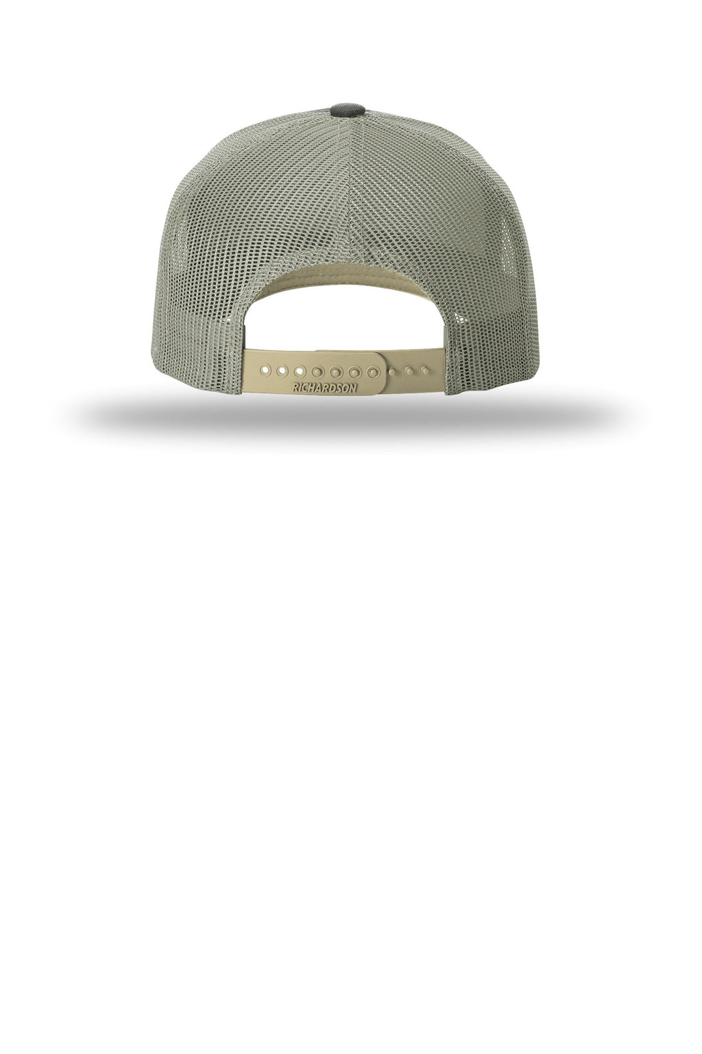 Richardson Printed Five-Panel Trucker – Digital Camo/ Light Green – flat back