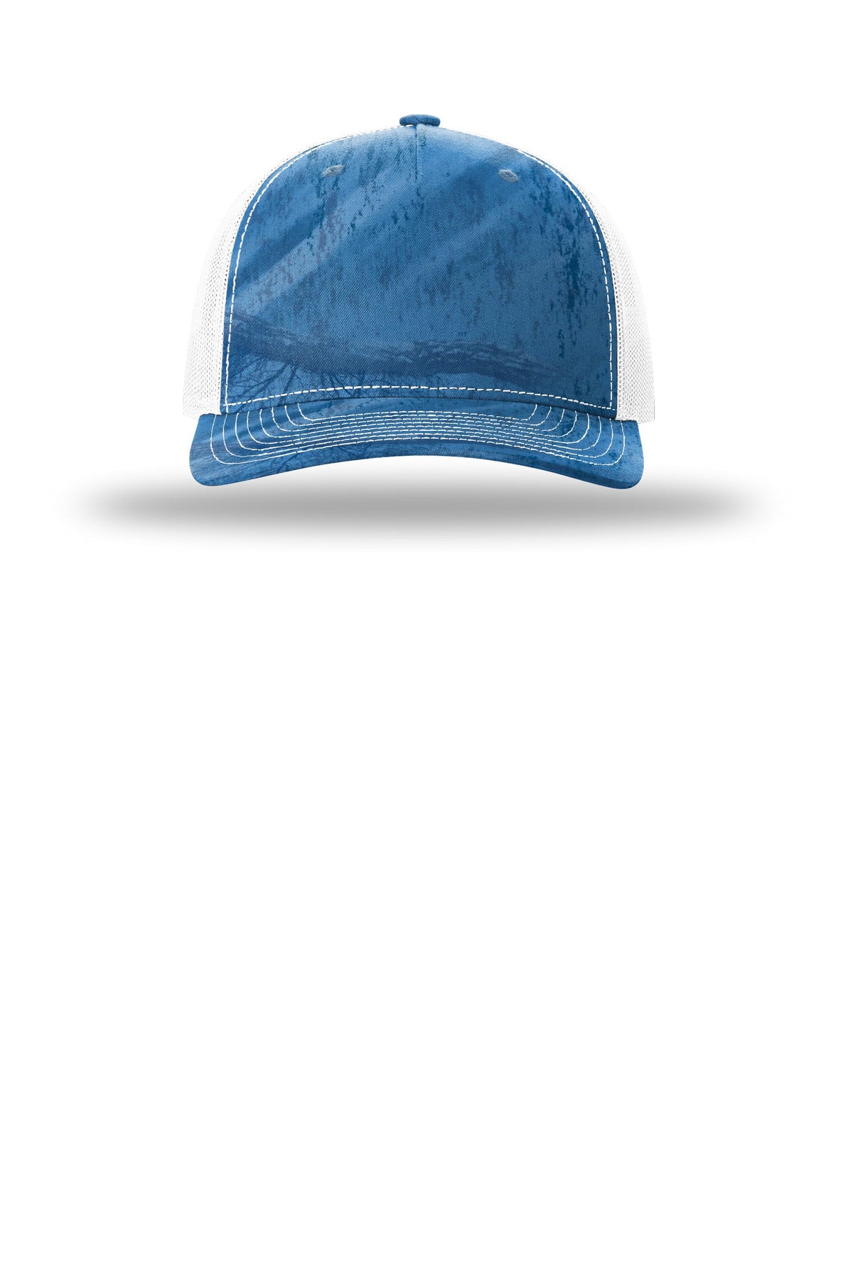 Richardson Printed Five-Panel Trucker – Realtree Fishing Light Blue/ White