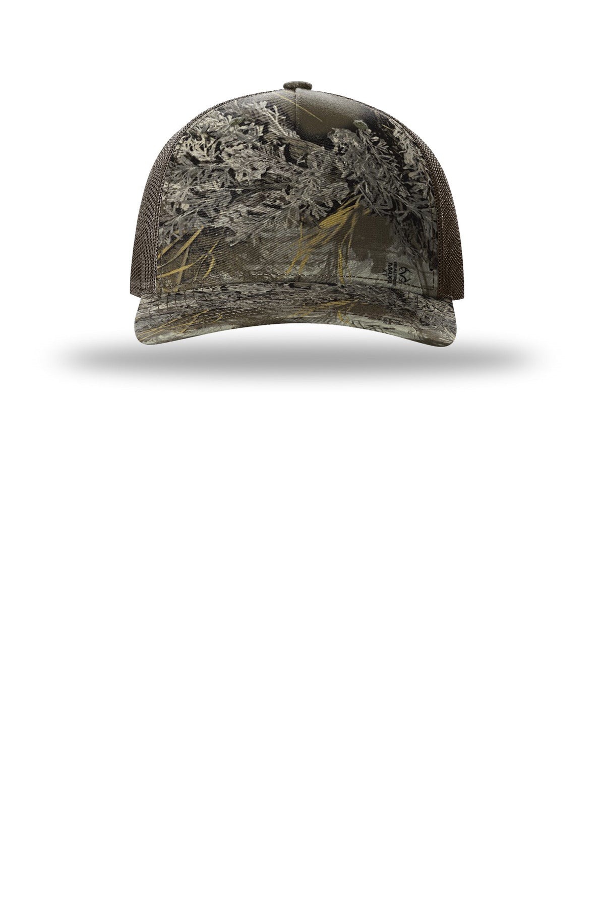 Richardson Printed Five-Panel Trucker – Realtree Max-1 Xt/ Brown
