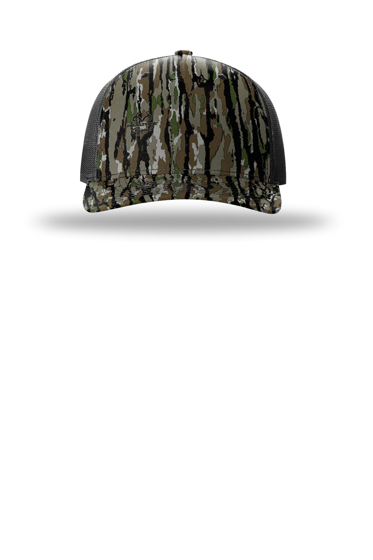 Richardson Printed Five-Panel Trucker – Realtree Original/ Black