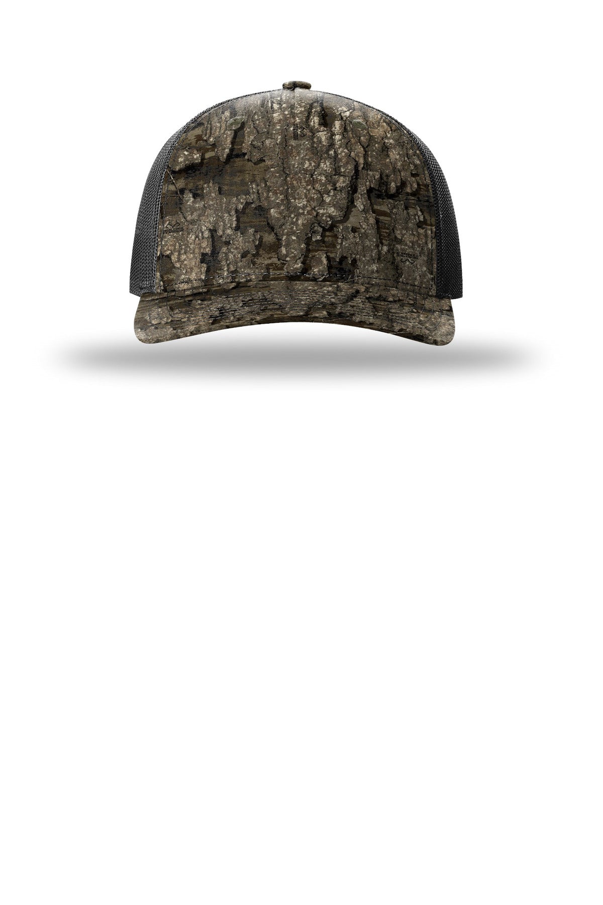 Richardson Printed Five-Panel Trucker – Realtree Timber/ Black