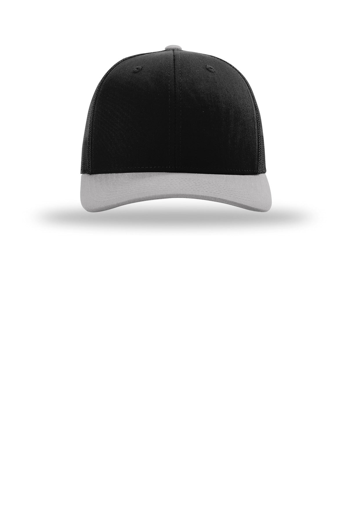 Richardson Trucker Cap 112 – Black/ Black/ Light Grey