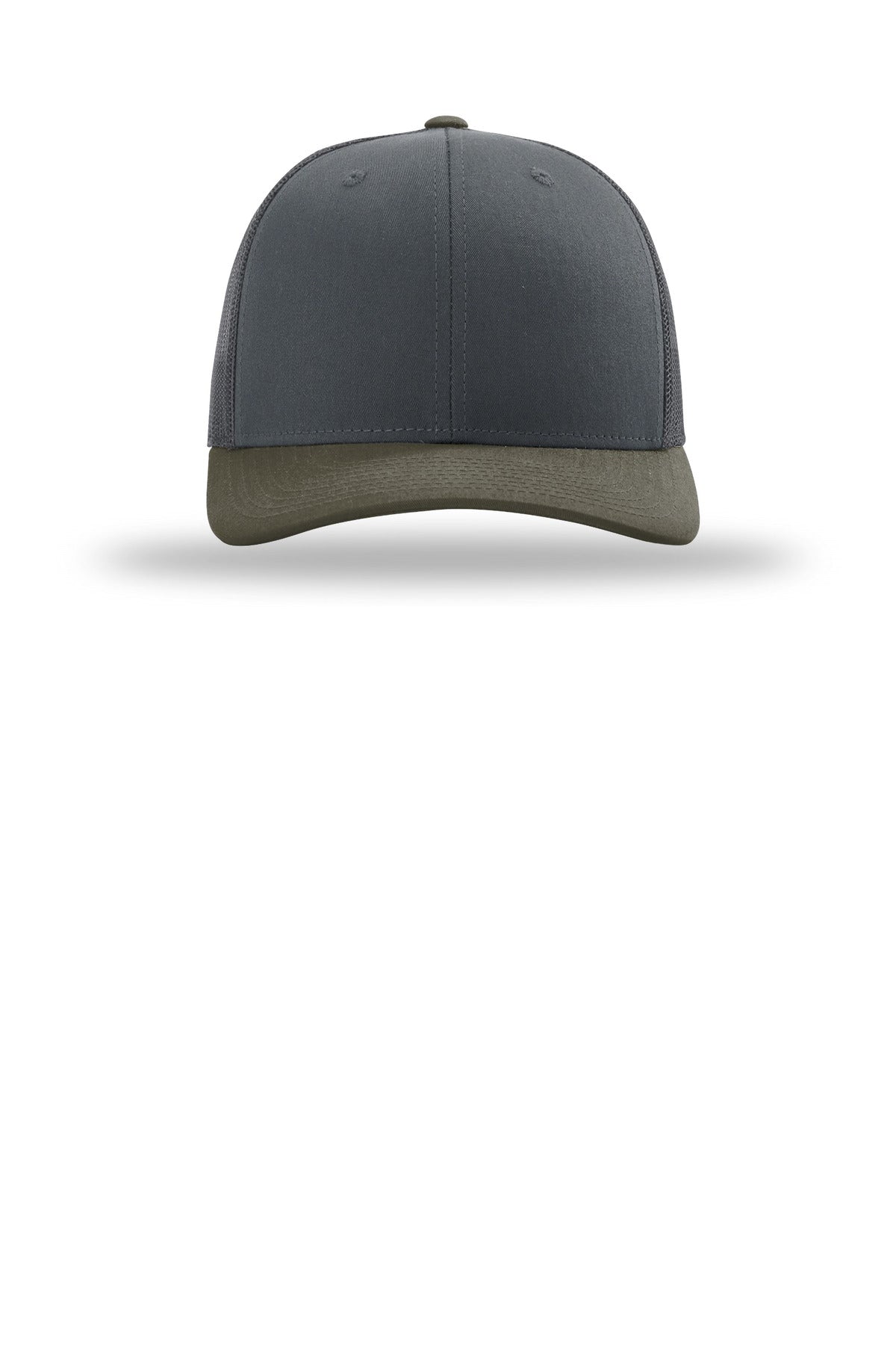 Richardson Trucker Cap 112 – Gunmetal/ Gunmetal/ Chocolate Chip