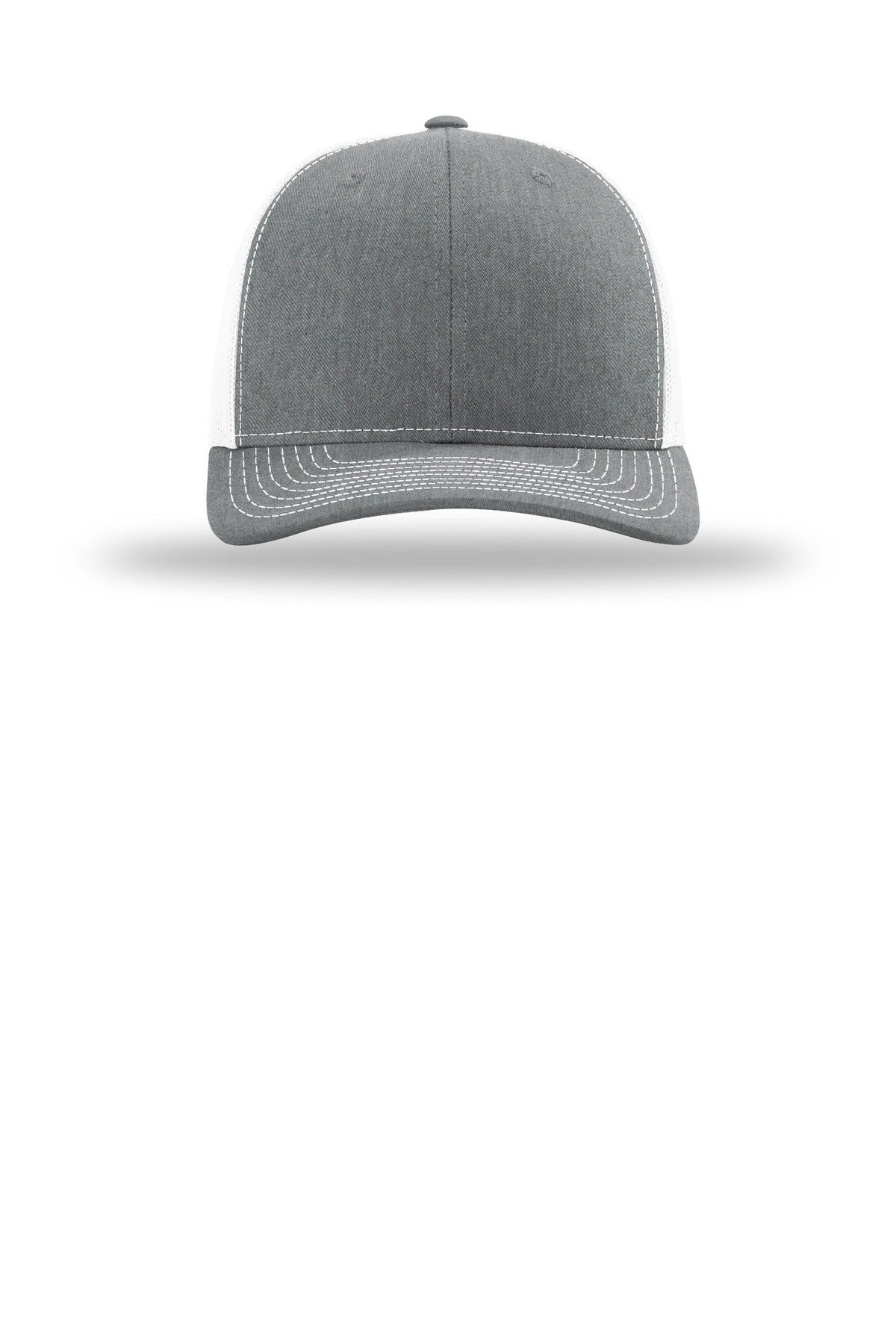 Richardson Trucker Cap 112 – Heather Grey/ White