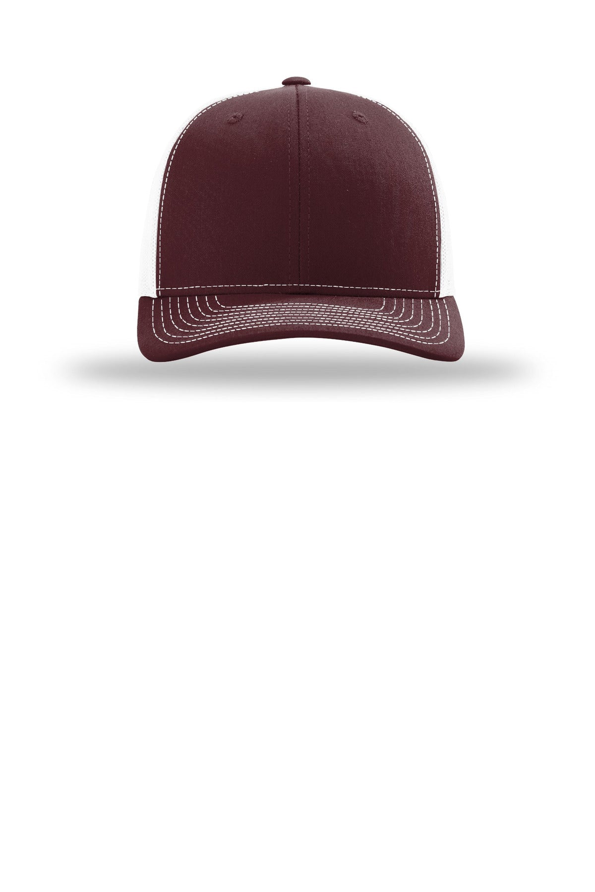 Richardson Trucker Cap 112 – Maroon/ White