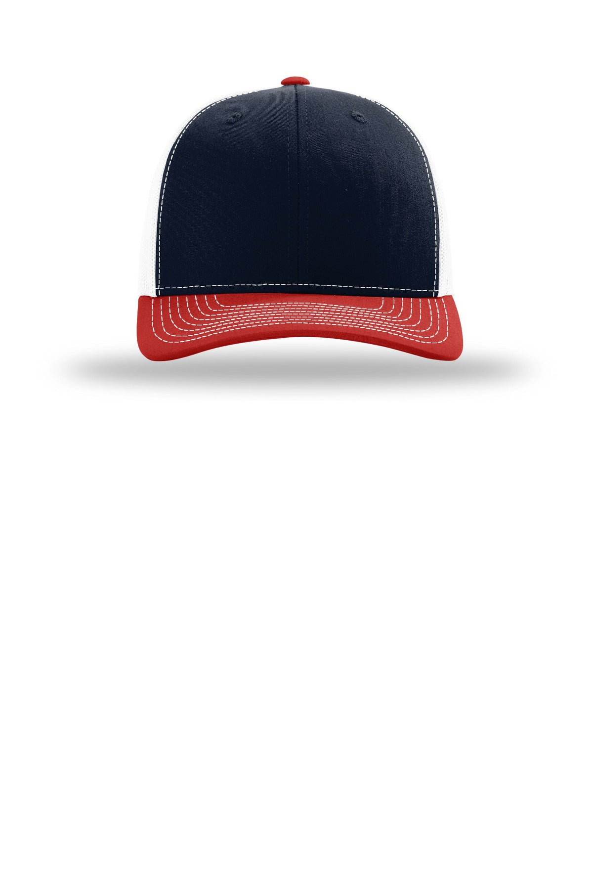 Richardson Trucker Cap 112 – Navy/ White/ Red