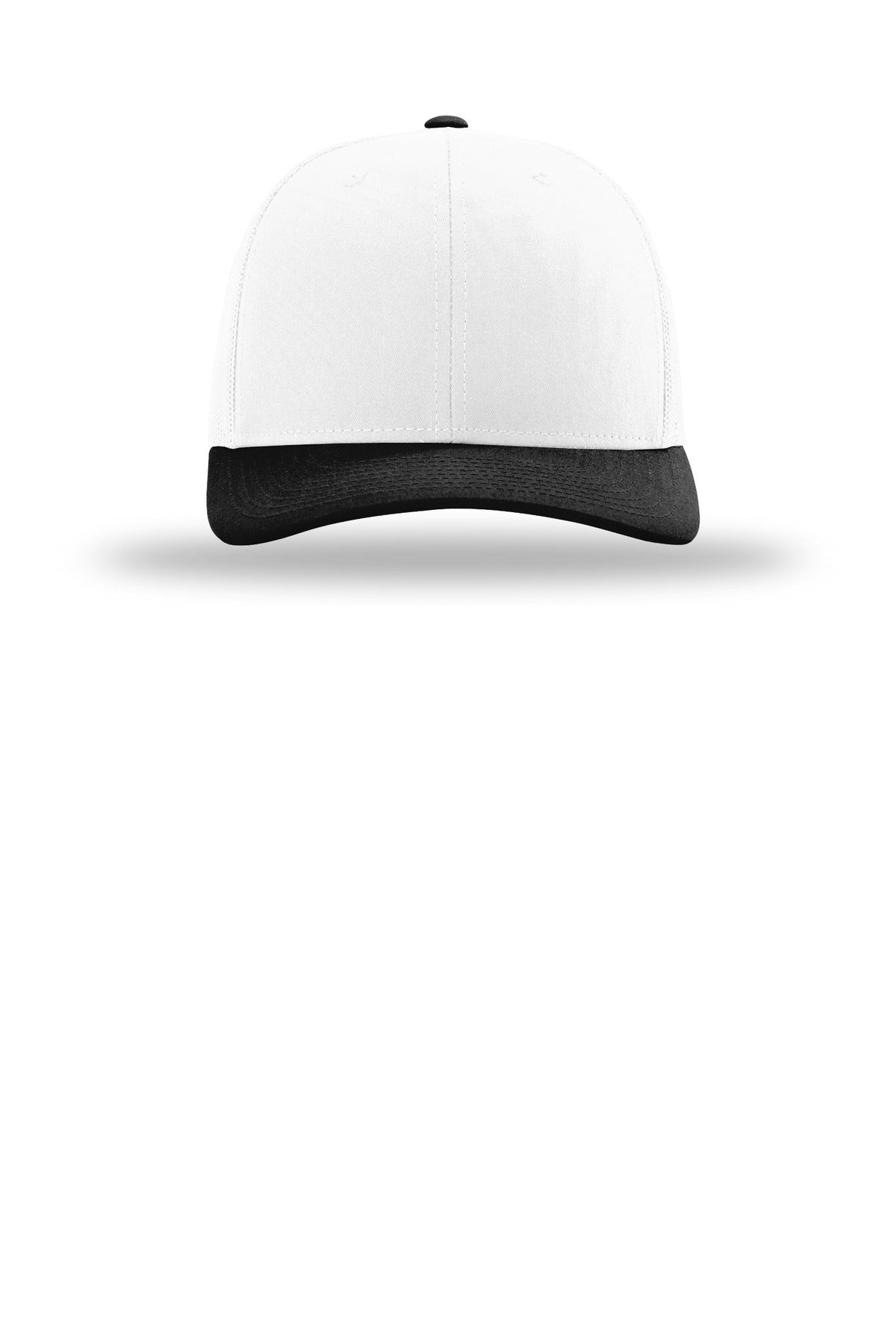 Richardson Trucker Cap 112 – White/ White/ Black