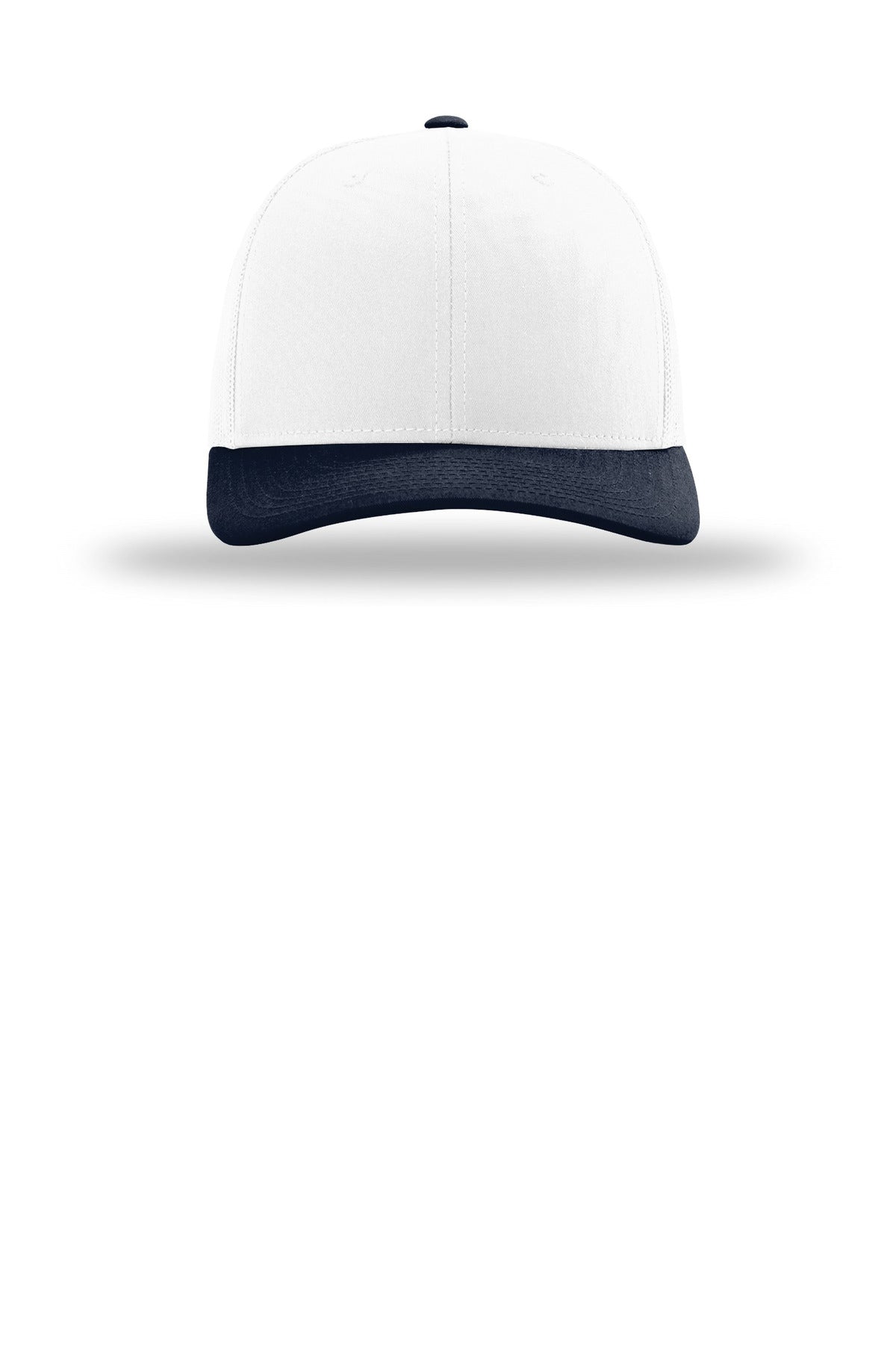 Richardson Trucker Cap 112 – White/ White/ Navy