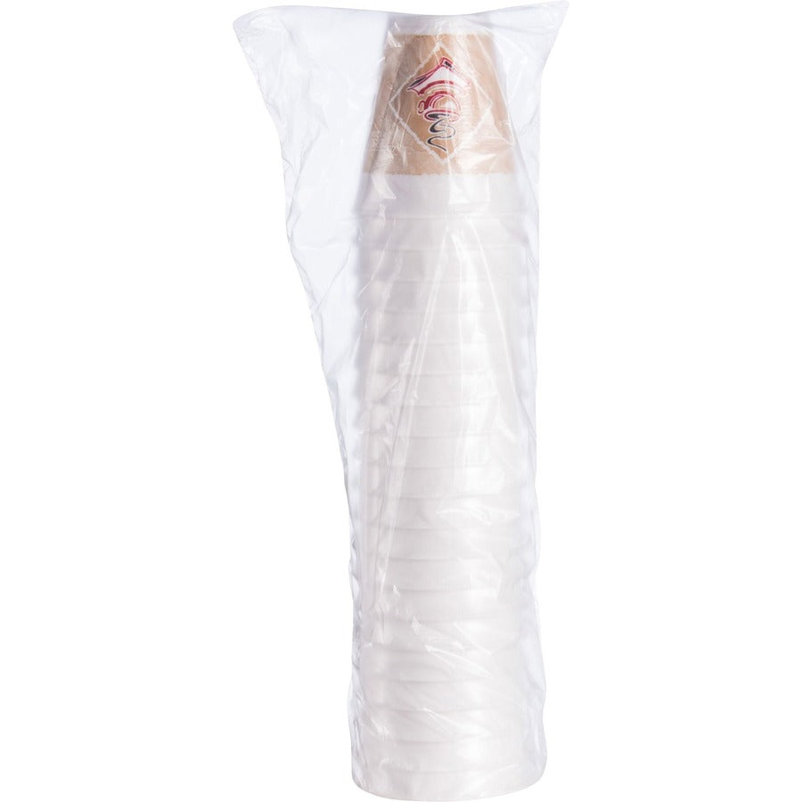 Dart ThermoGlaze 12 oz Design Insulated Foam Cups