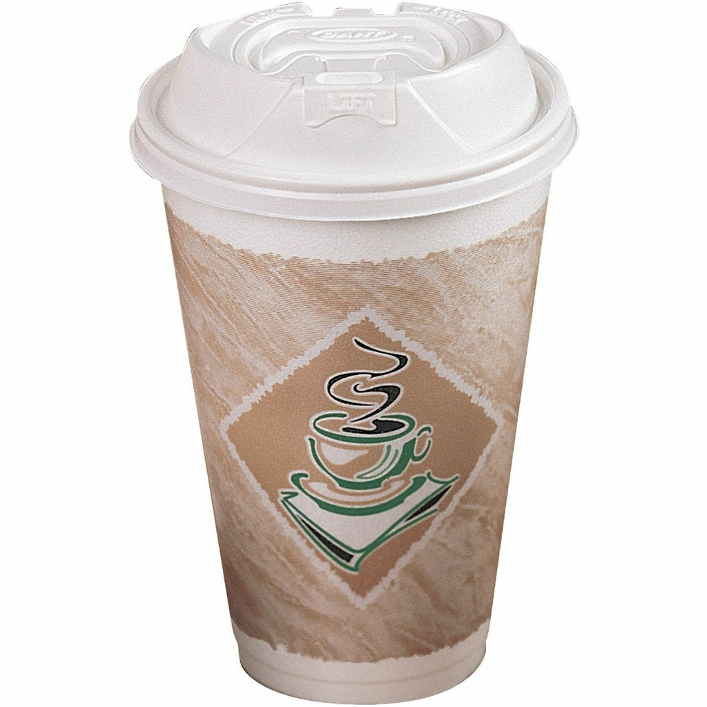 Dart ThermoGlaze 12 oz Design Insulated Foam Cups