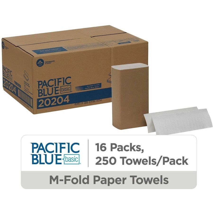 Pacific Blue Basic 1-ply Multifold Paper Towel