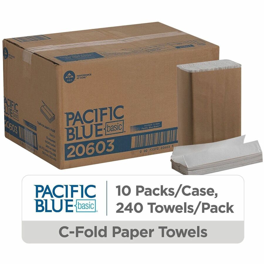 Pacific Blue Basic C-Fold Paper Towels