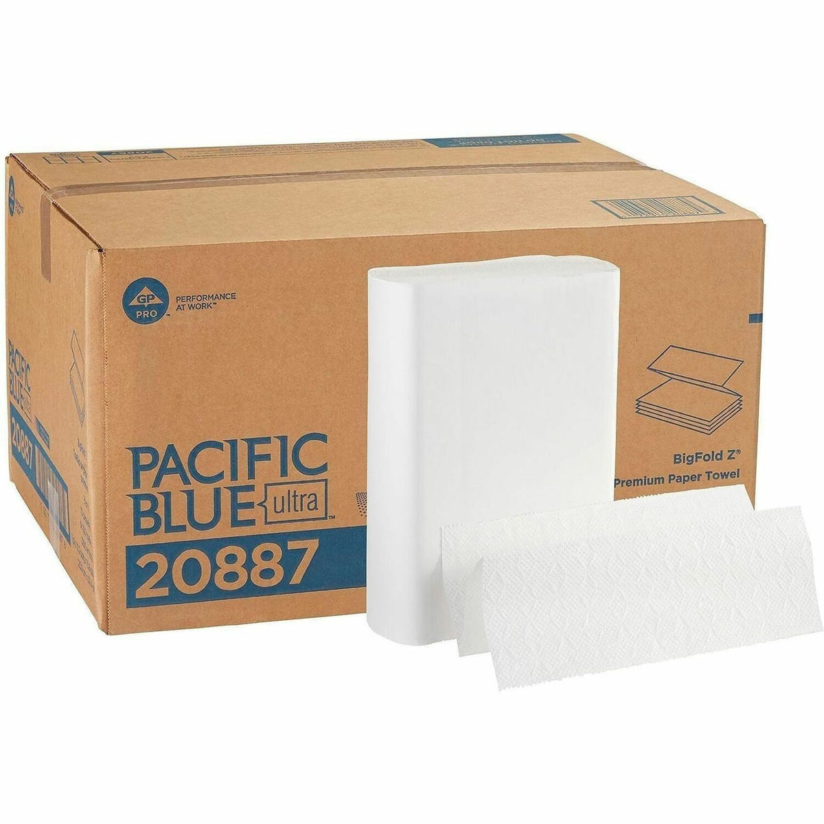 Pacific Blue Ultra Big Fold Z Premium Paper Towels
