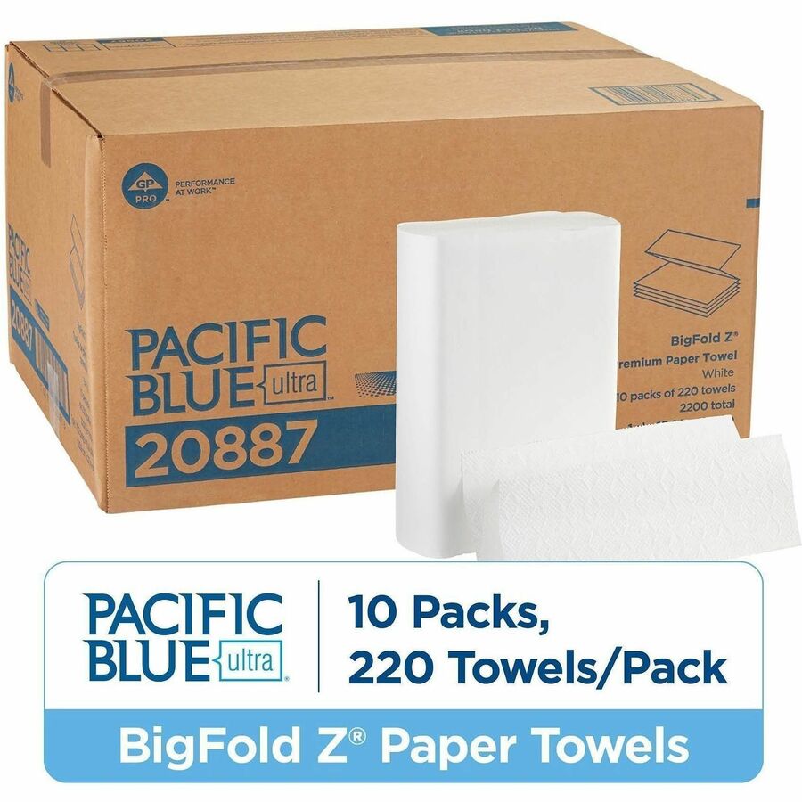 Pacific Blue Ultra Big Fold Z Premium Paper Towels