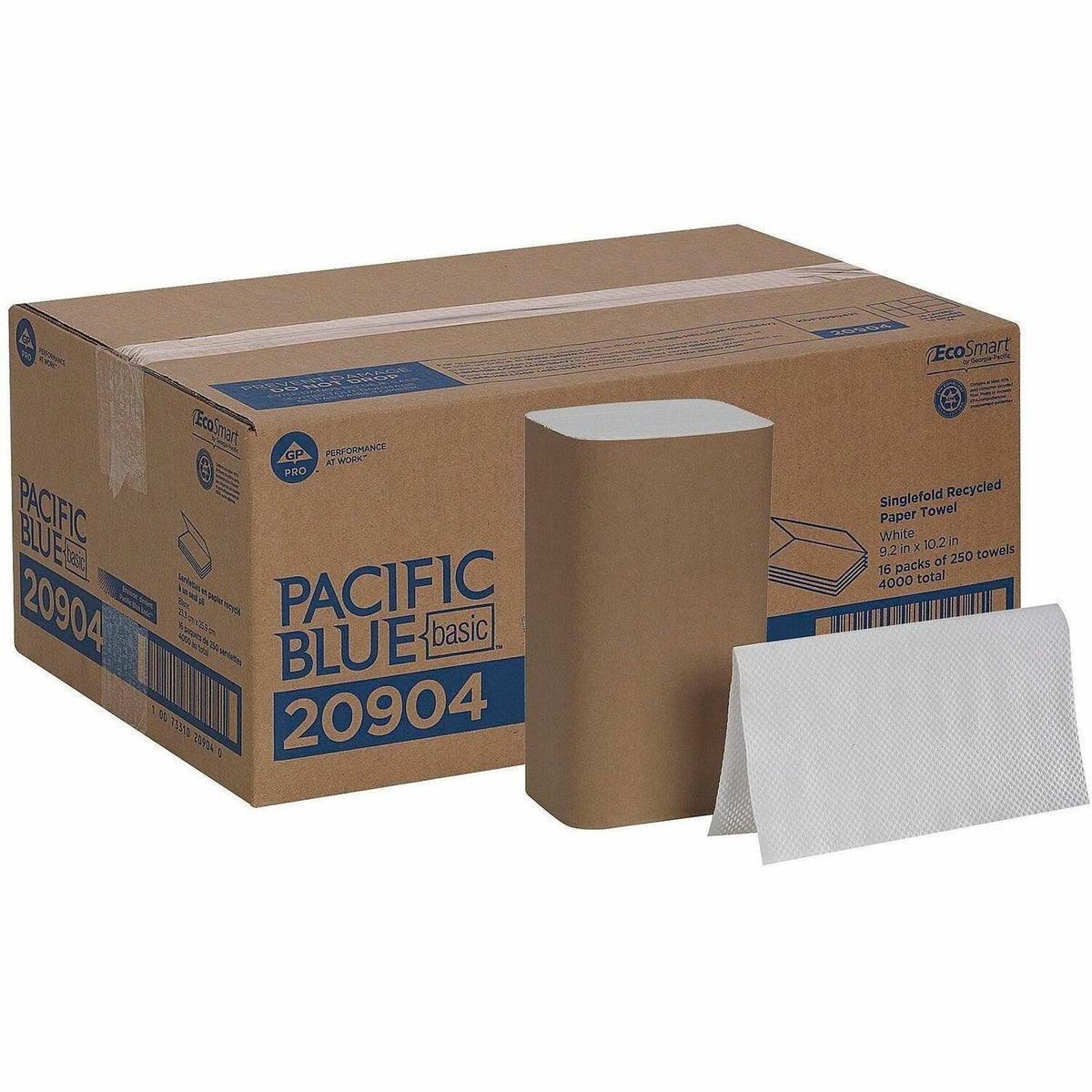 Pacific Blue Basic S-Fold Recycled Paper Towels