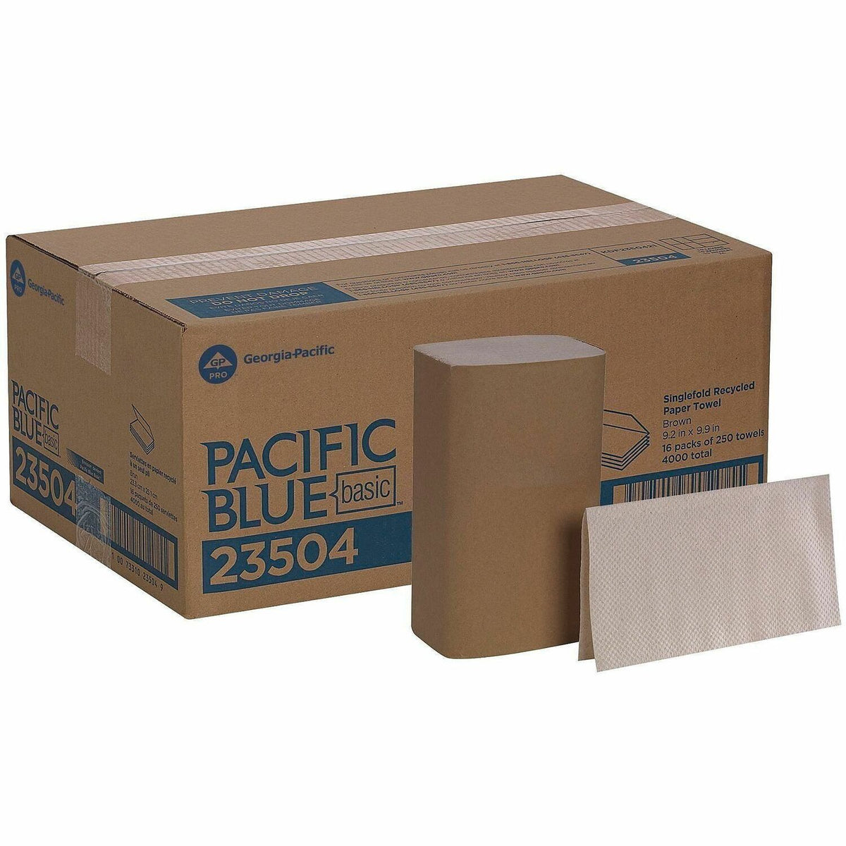 Pacific Blue Basic S-Fold Recycled Paper Towels