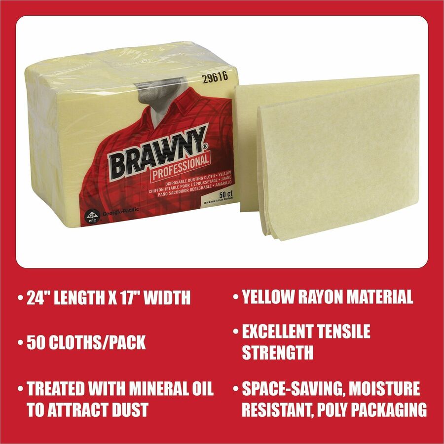 Brawny® Professional Disposable Dusting Cloths