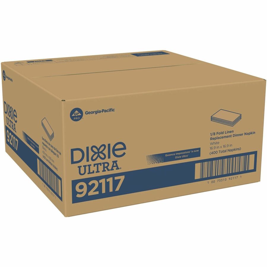 Dixie Ultra® 1/8-Fold Linen Replacement Dinner Napkin