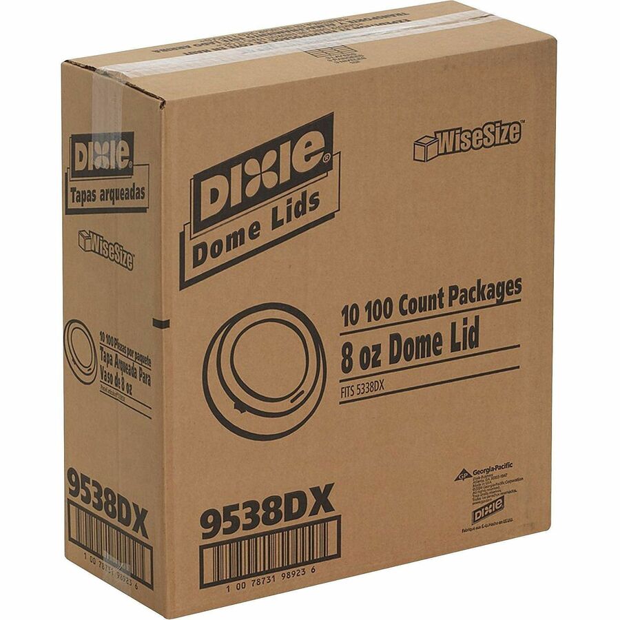 Dixie Small Hot Cup Lids by GP Pro